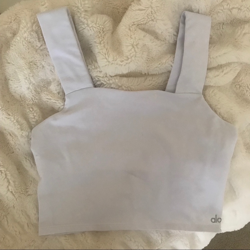 ALO yoga bind fitted bra tank